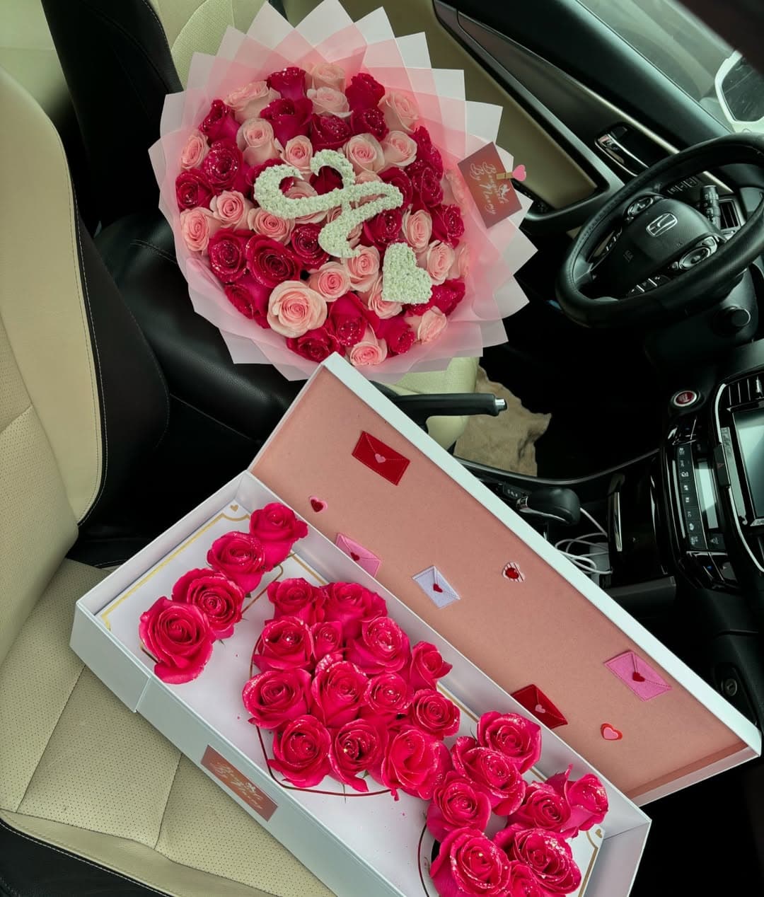 Handcrafted arrangement by Bouquets by Naomy